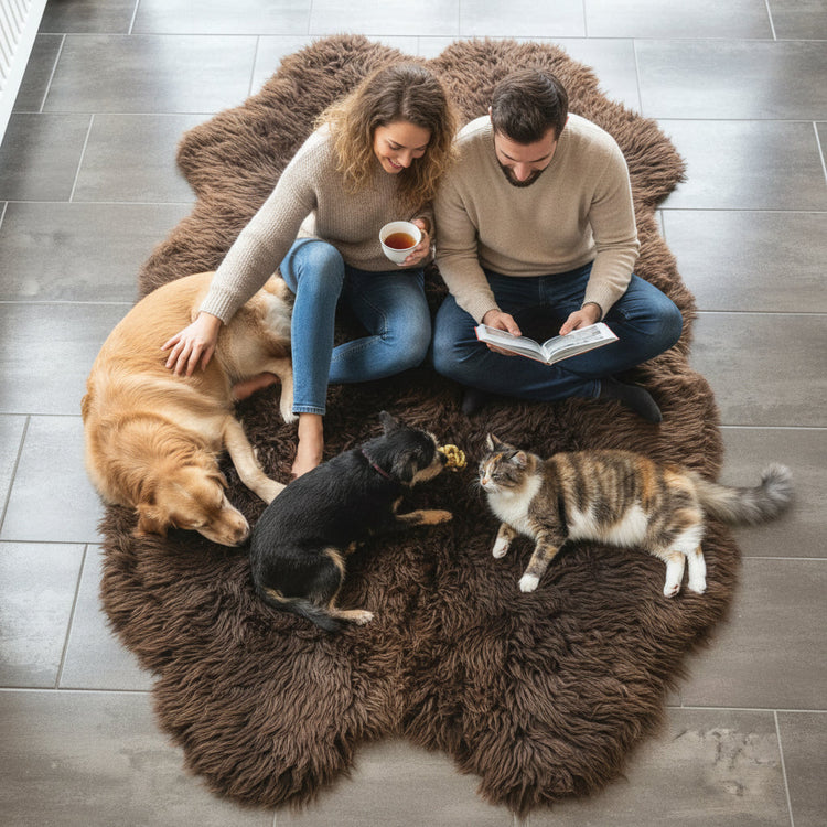 Natürliche Felle: Wärme und Geborgenheit für dein Zuhause
