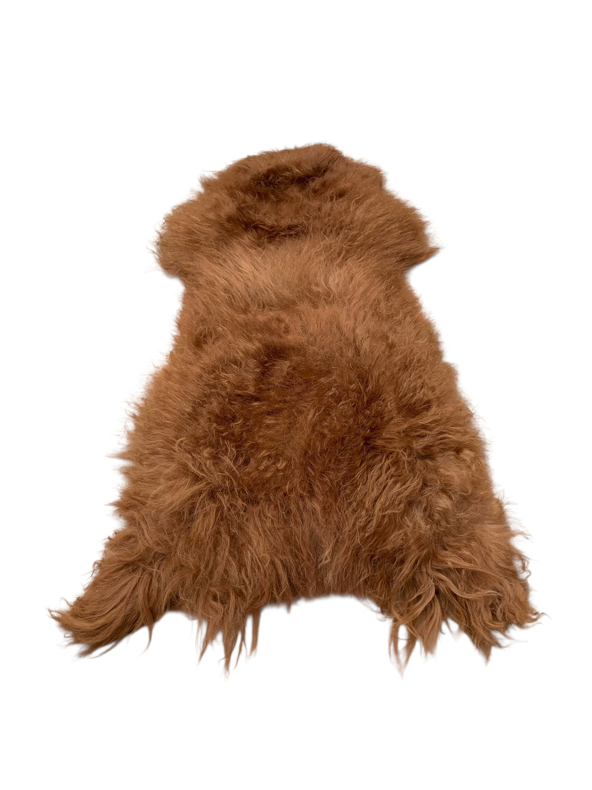 Schaffell 140 cm Ginger / Gold-Braun - Echtes XXL Lammfell, Feltteppich & Sitzauflage