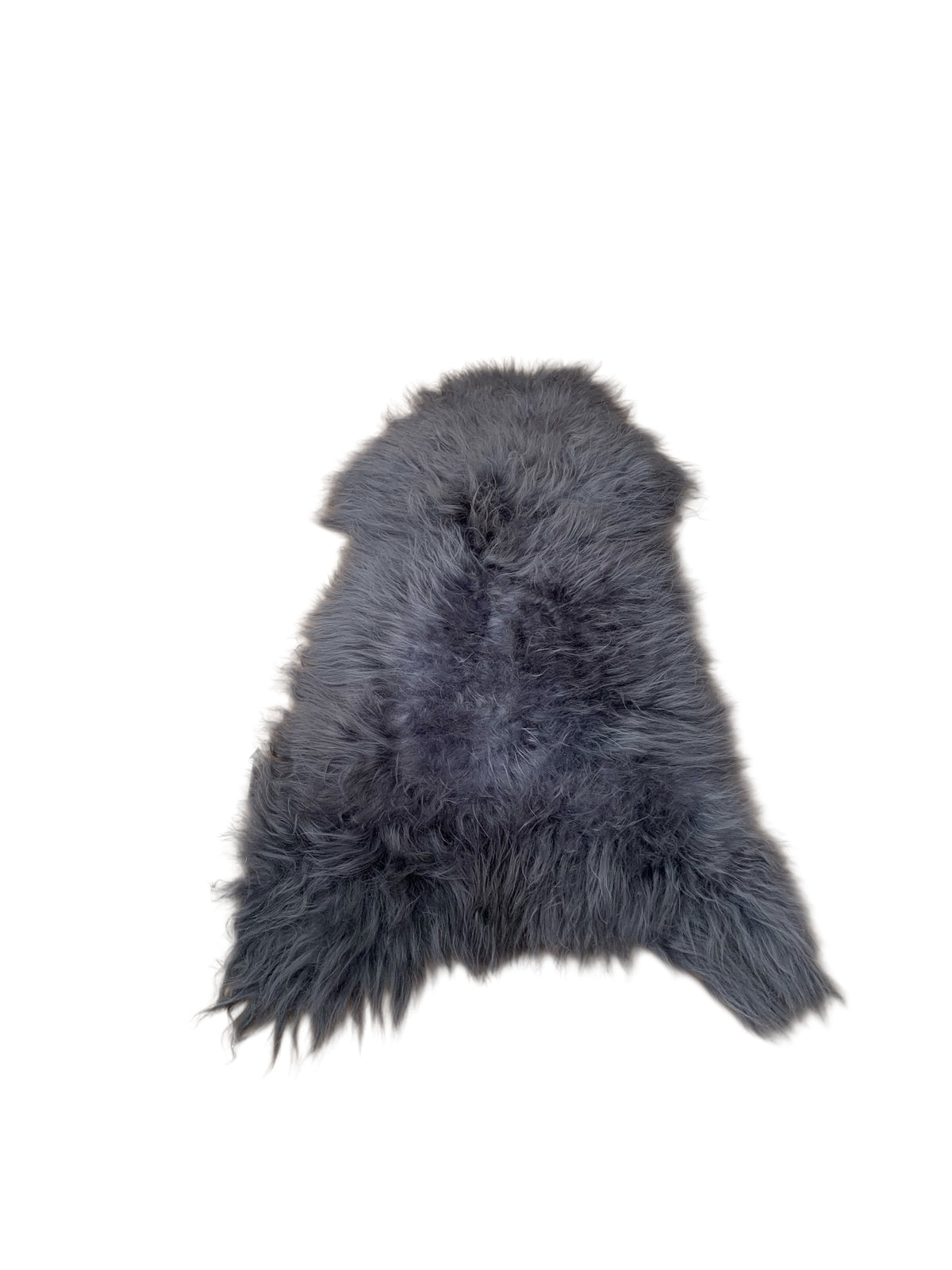 BUNTE Schaffell | Schwarz | Echtes Lammfell |Teppich Deko | 120cm | Sitzauflage