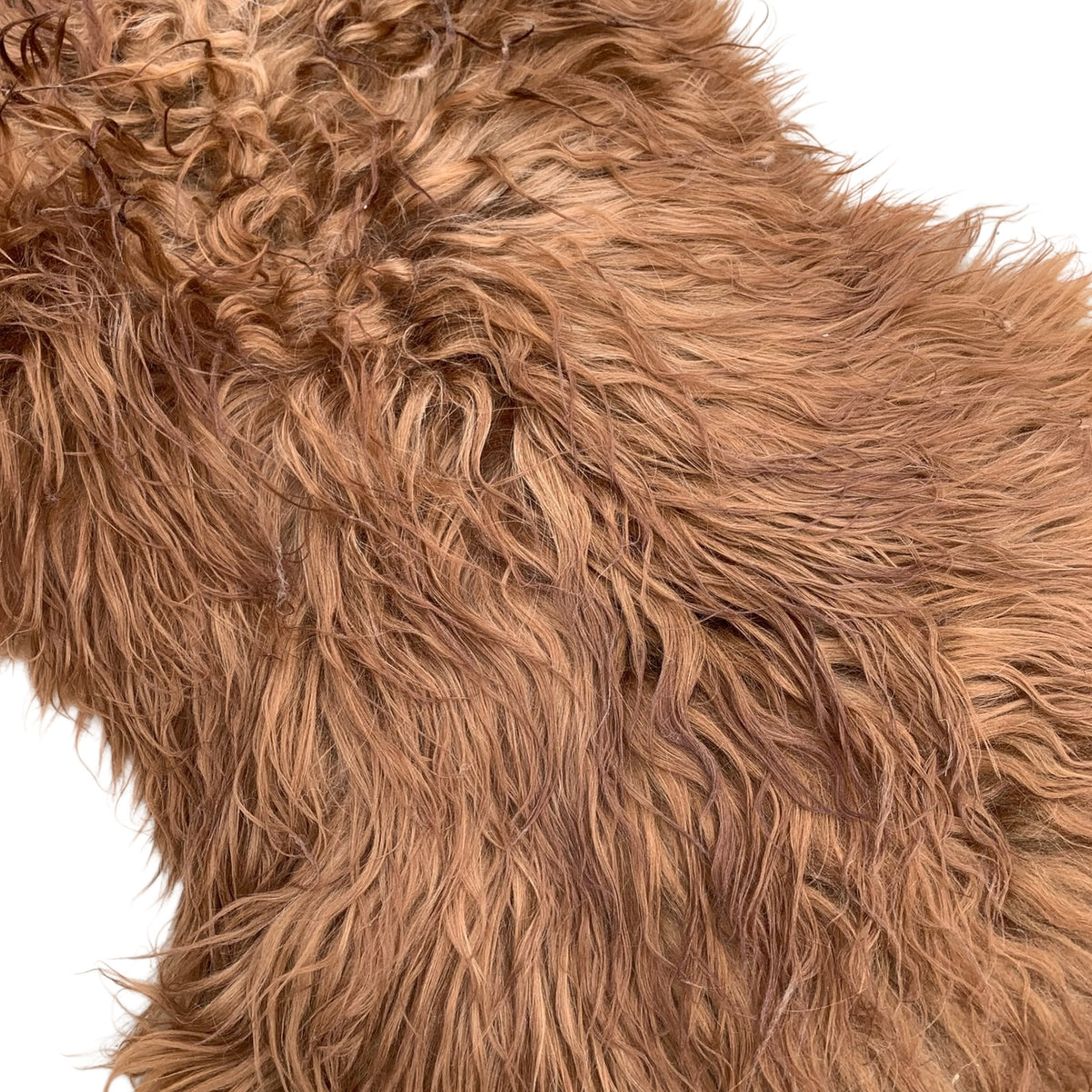 Schaffell 140 cm Ginger / Gold-Braun - Echtes XXL Lammfell, Feltteppich & Sitzauflage