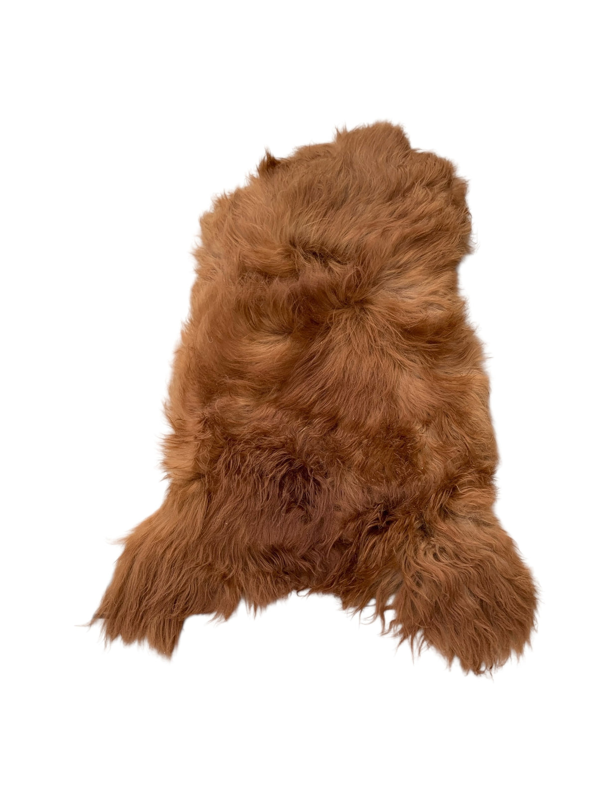Schaffell 140 cm Ginger / Gold-Braun - Echtes XXL Lammfell, Feltteppich & Sitzauflage