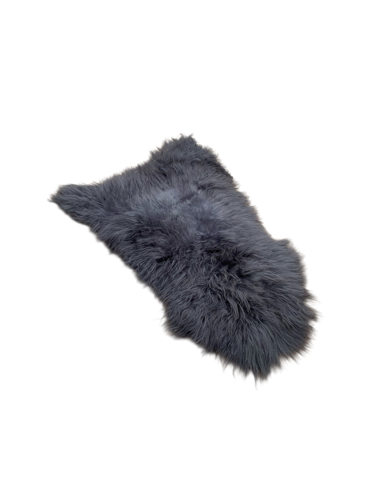 BUNTE Schaffell | Schwarz | Echtes Lammfell |Teppich Deko | 120cm | Sitzauflage