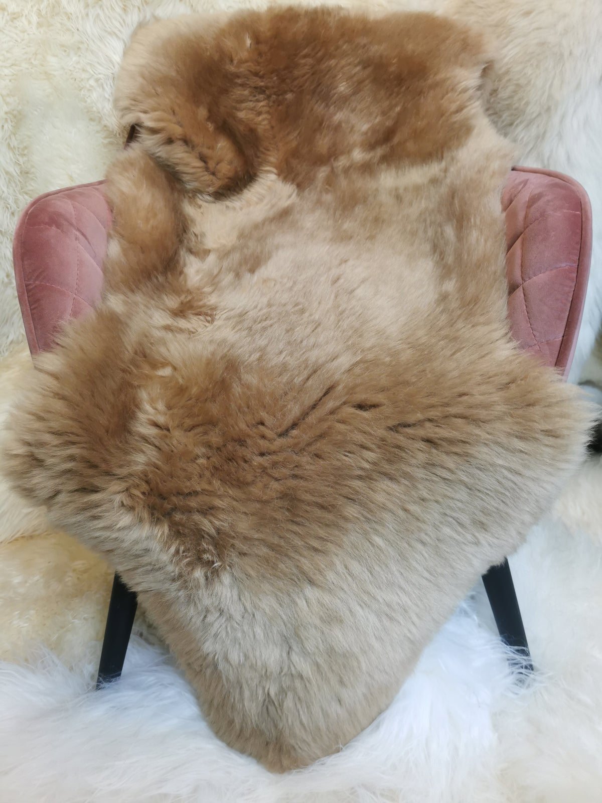 Merino Premium hides in light brown