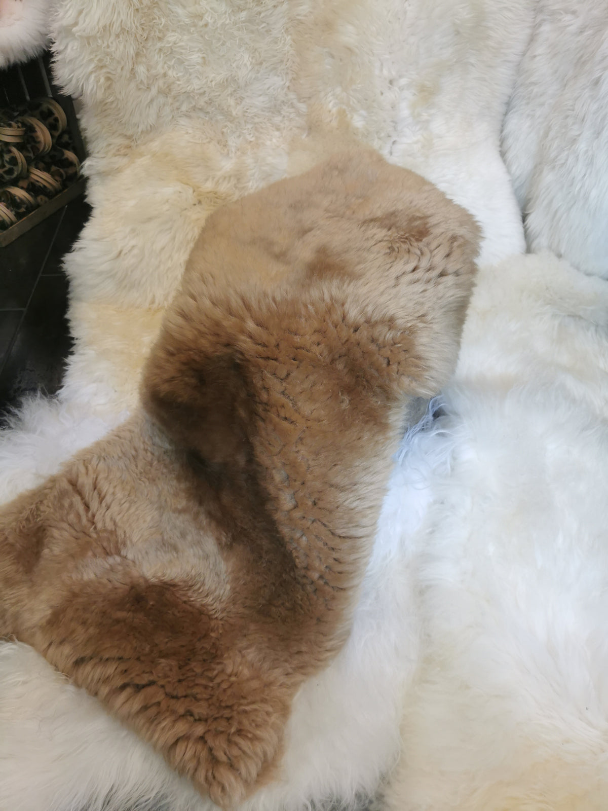 Merino Premium hides in light brown