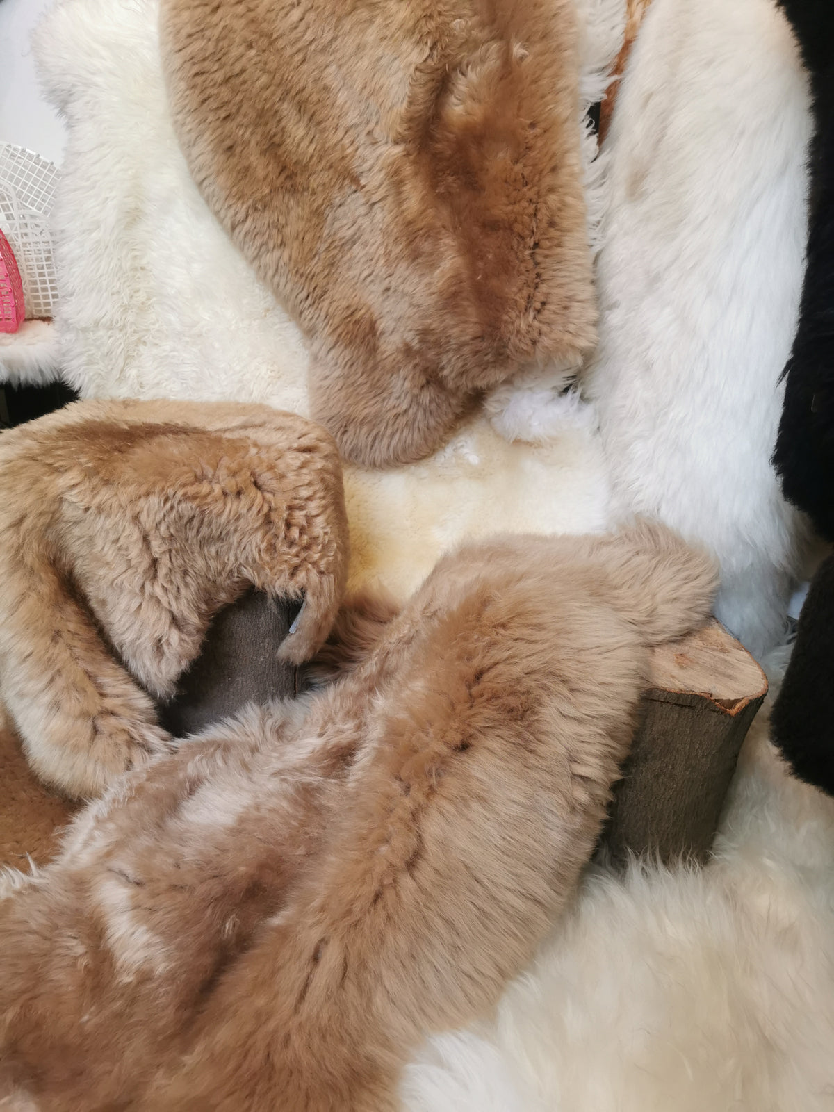 Merino Premium hides in light brown