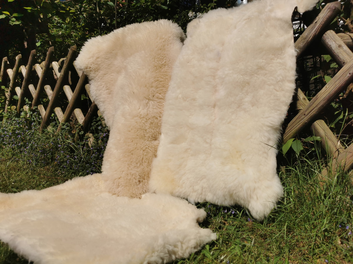 Merino Premium hides in NATURAL White
