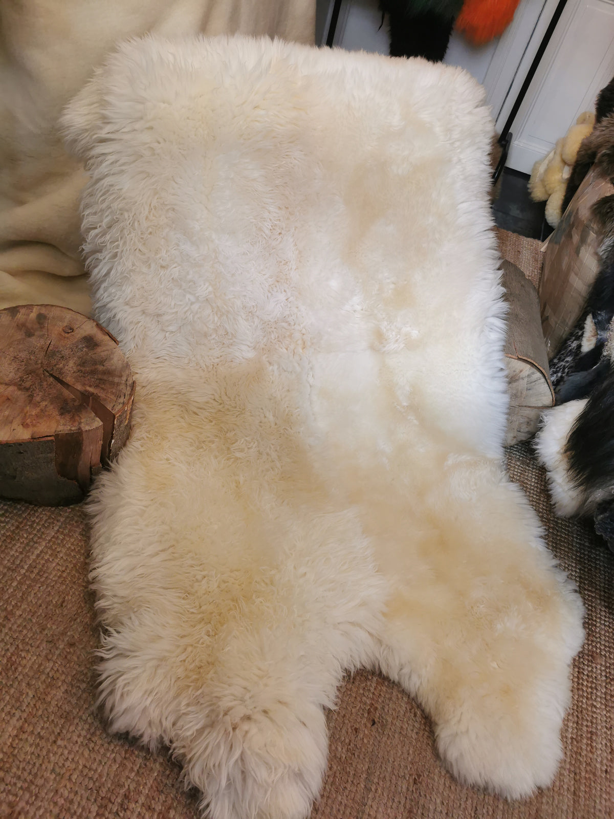 Four-ply stitched sheepskins
