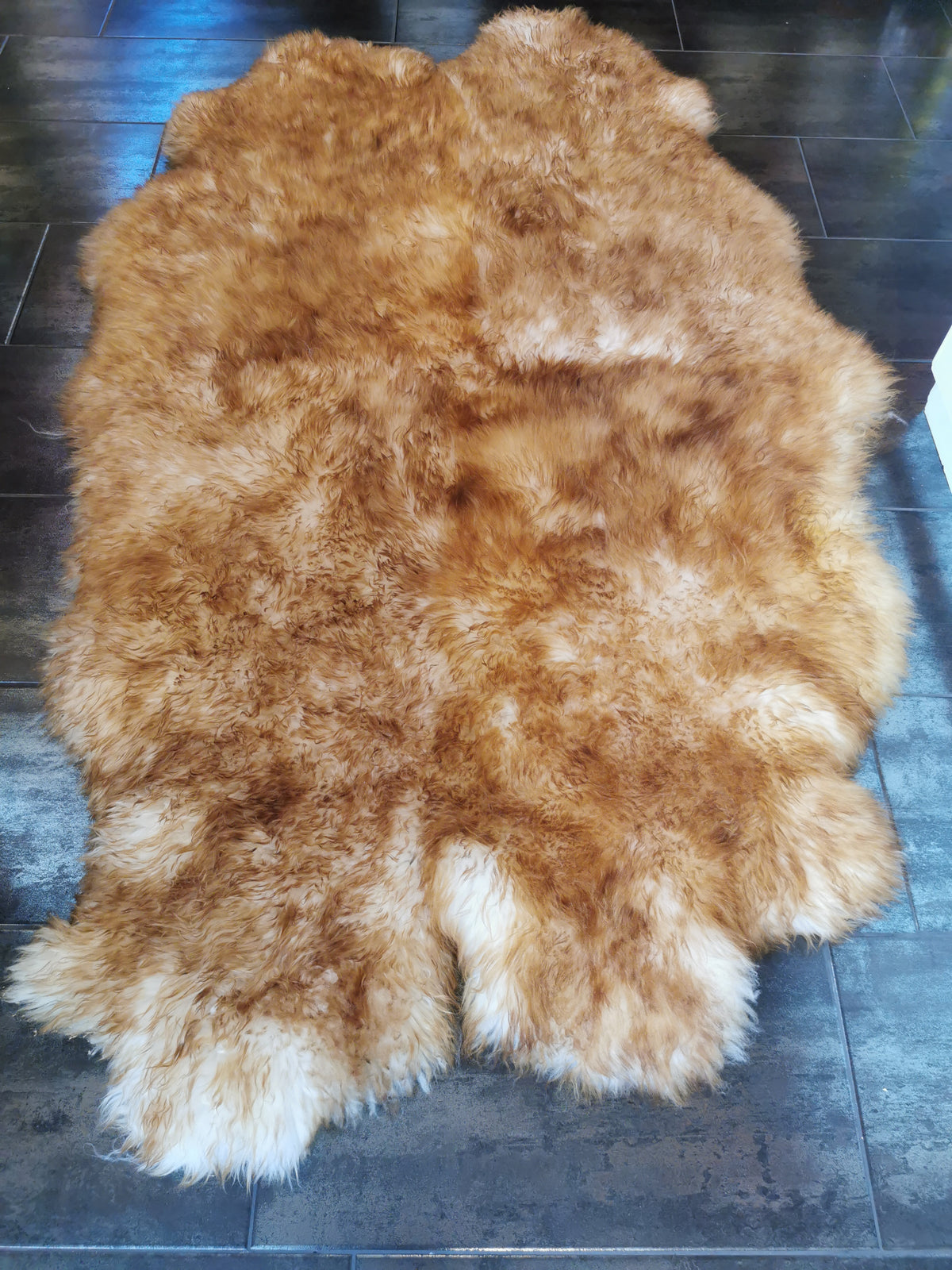 Four-ply stitched sheepskins