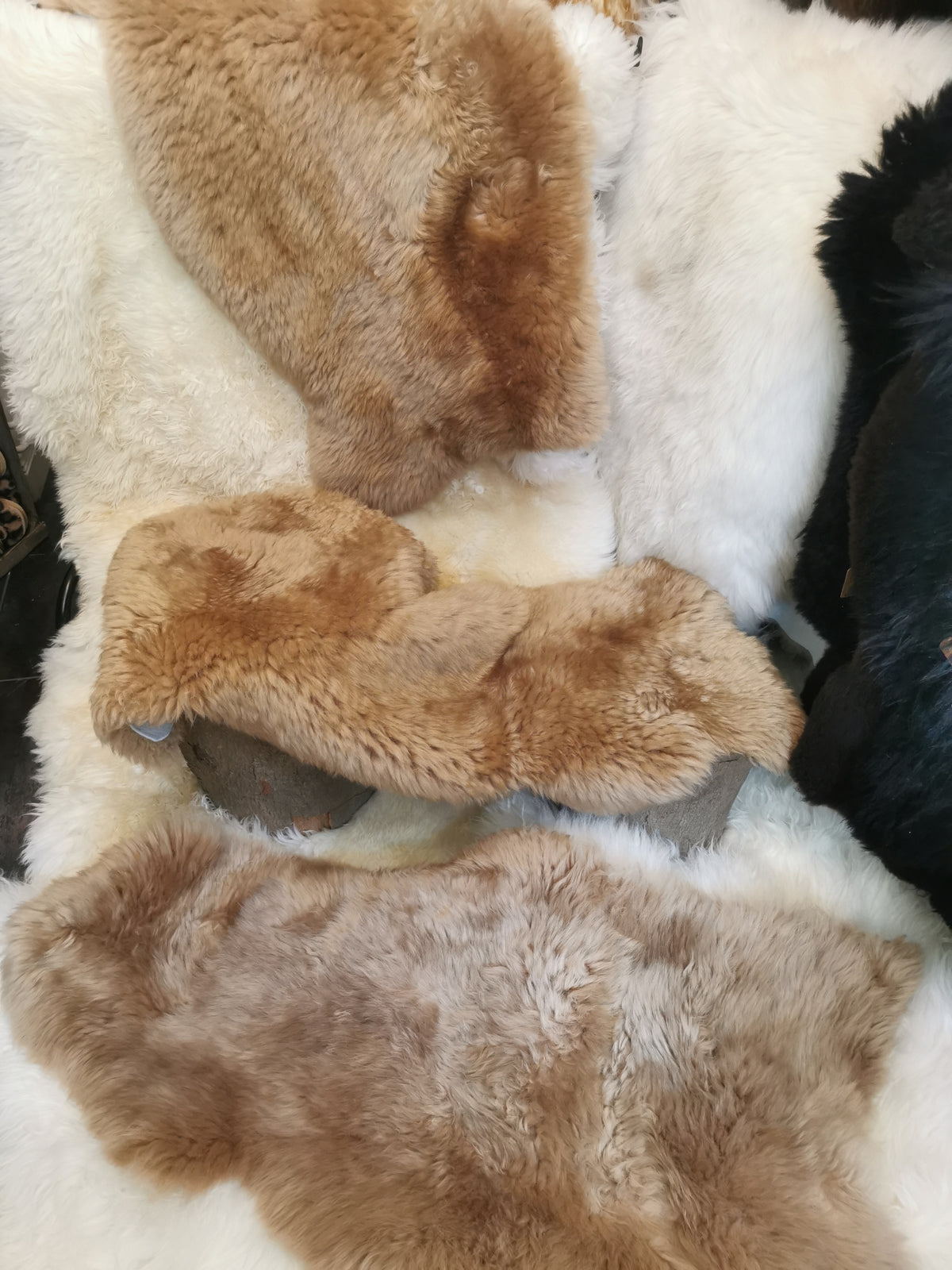 English premium furs in beige