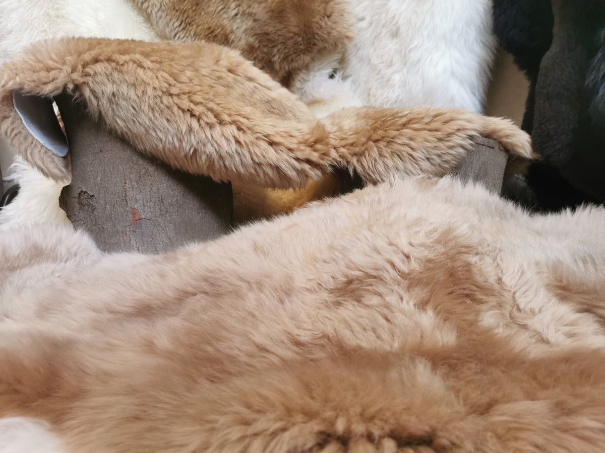 English premium furs in beige