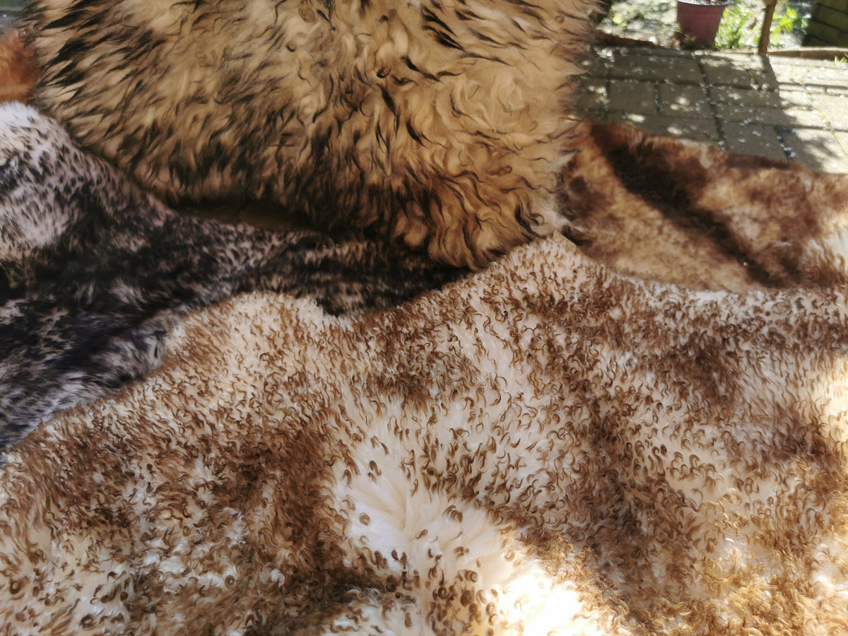 Flamed premium furs in light &amp; dark
