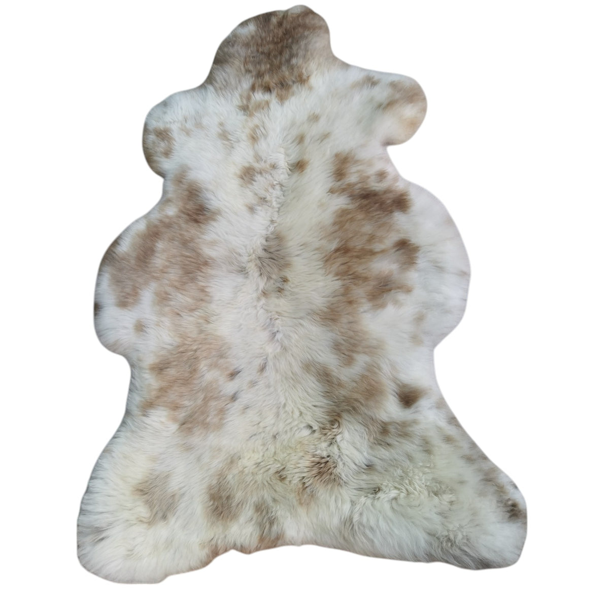 Top quality sheepskin rug | 140cm | Genuine lambskin | Decorative rug | Multicolor | Seat cushion