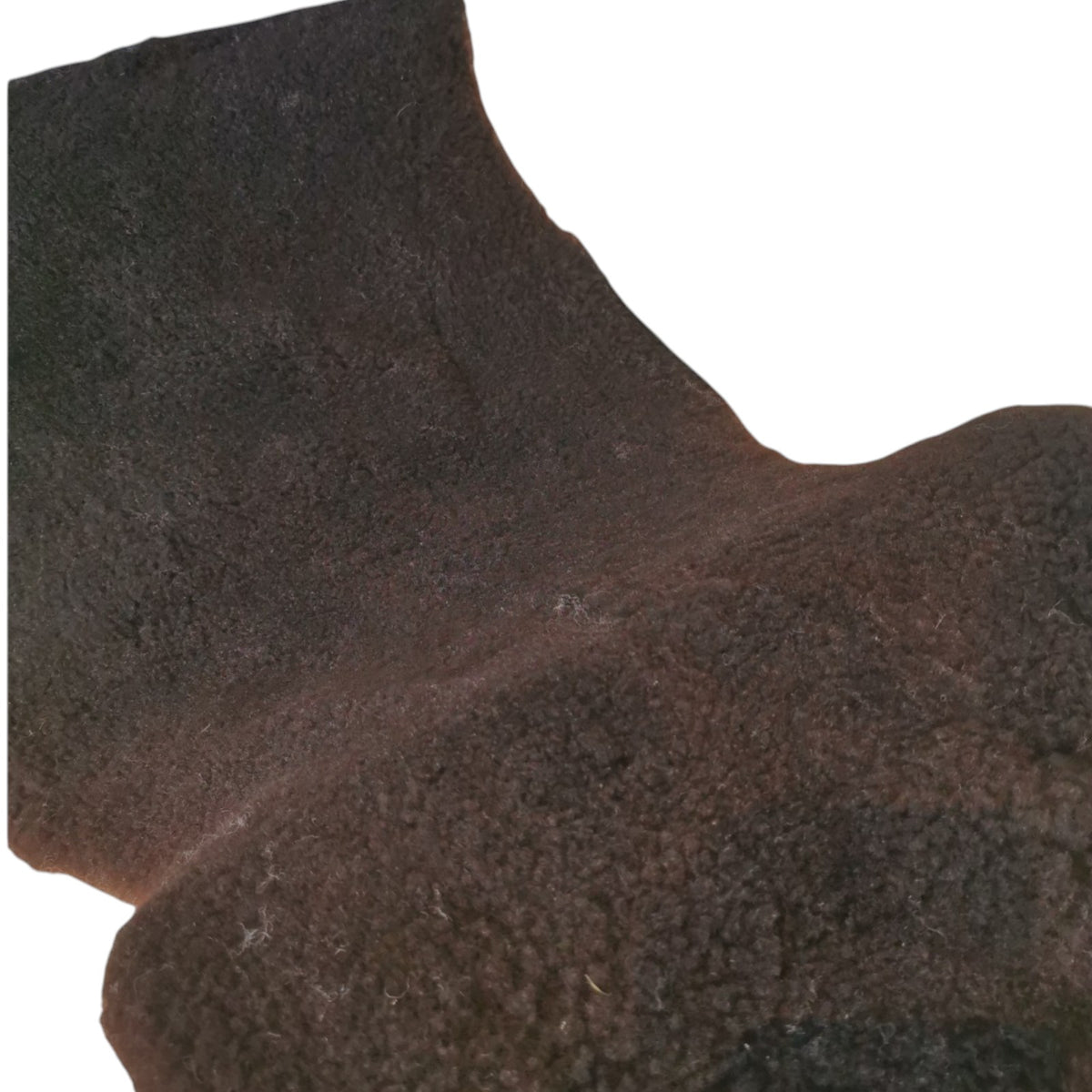 Schaffell 140 cm Natur-Braun - Echtes XXL Lammfell, Feltteppich & Sitzauflage