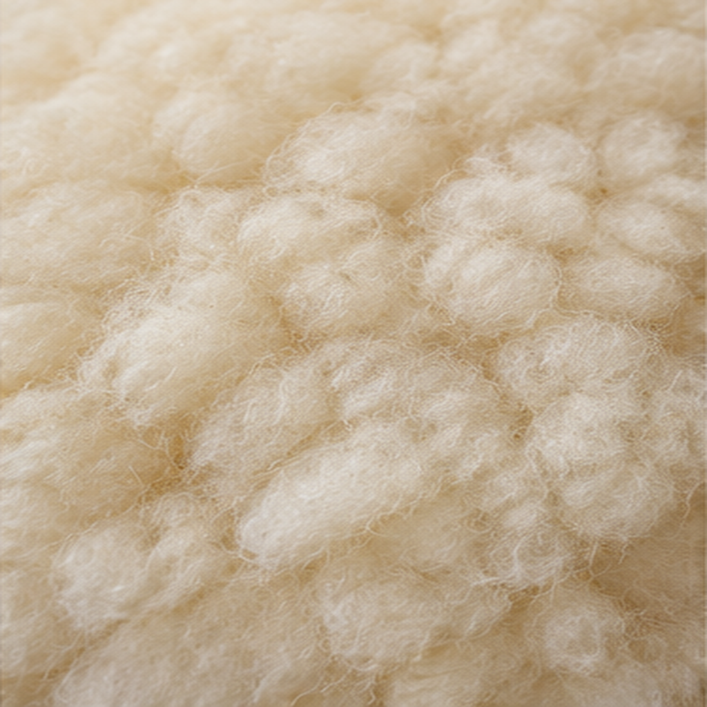 Merino Topper 500 g/m² – Naturweiß