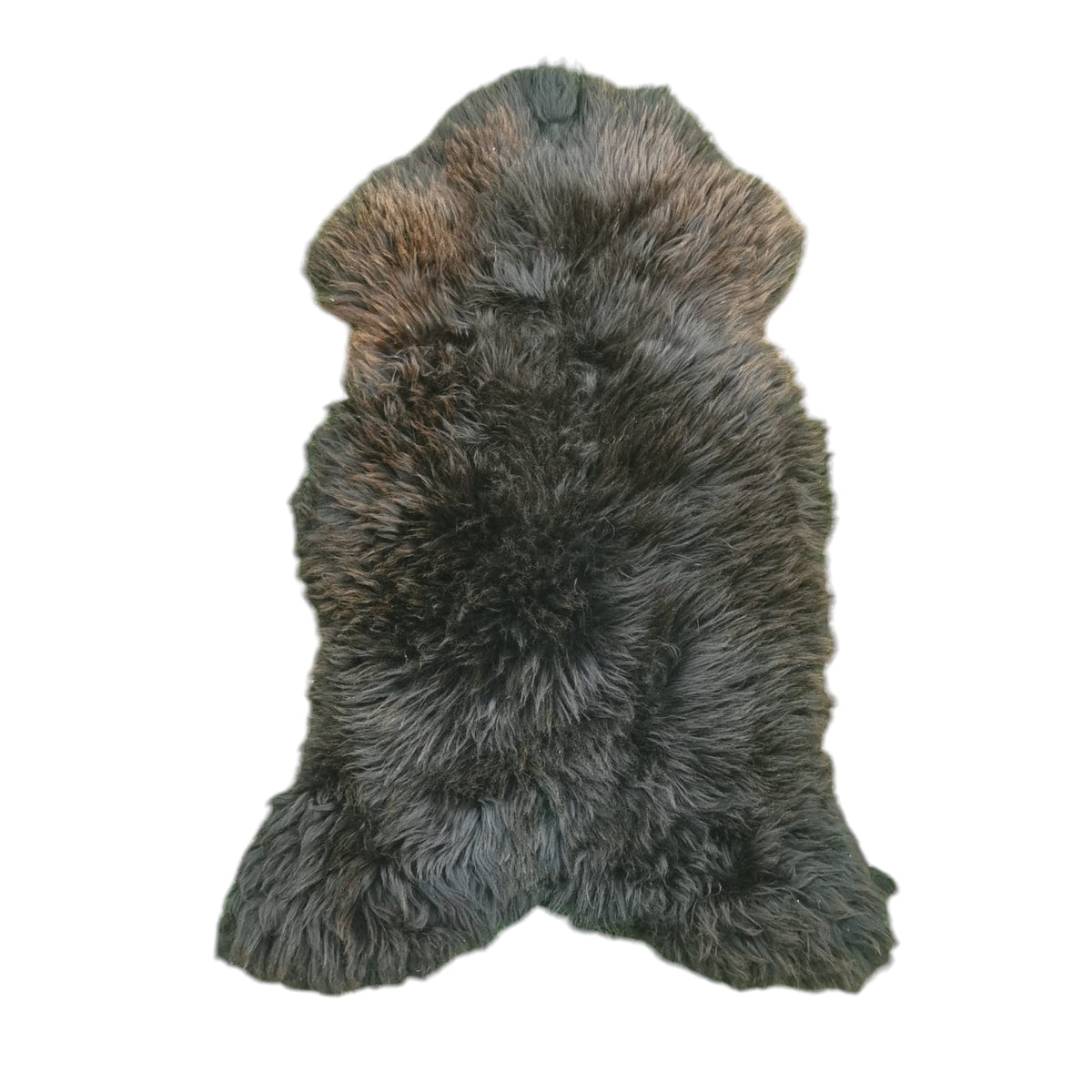 Schaffell 140 cm Braun - Echtes XXL Lammfell, Feltteppich & Sitzauflage