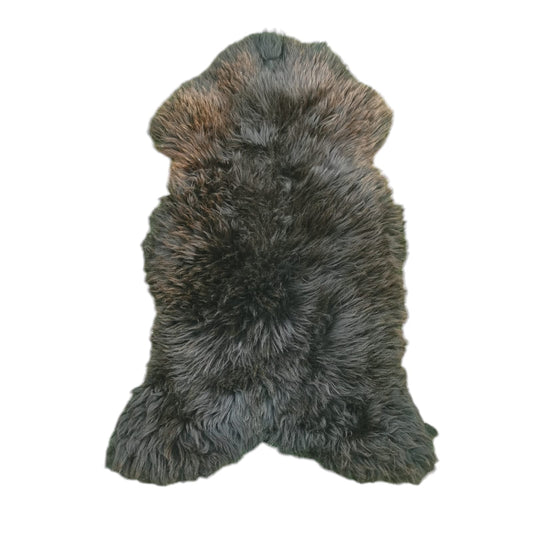 TOP Schaffell | 100cm | Echtes Lammfell |Teppich Deko | Natur-Braun | Sitzauflage