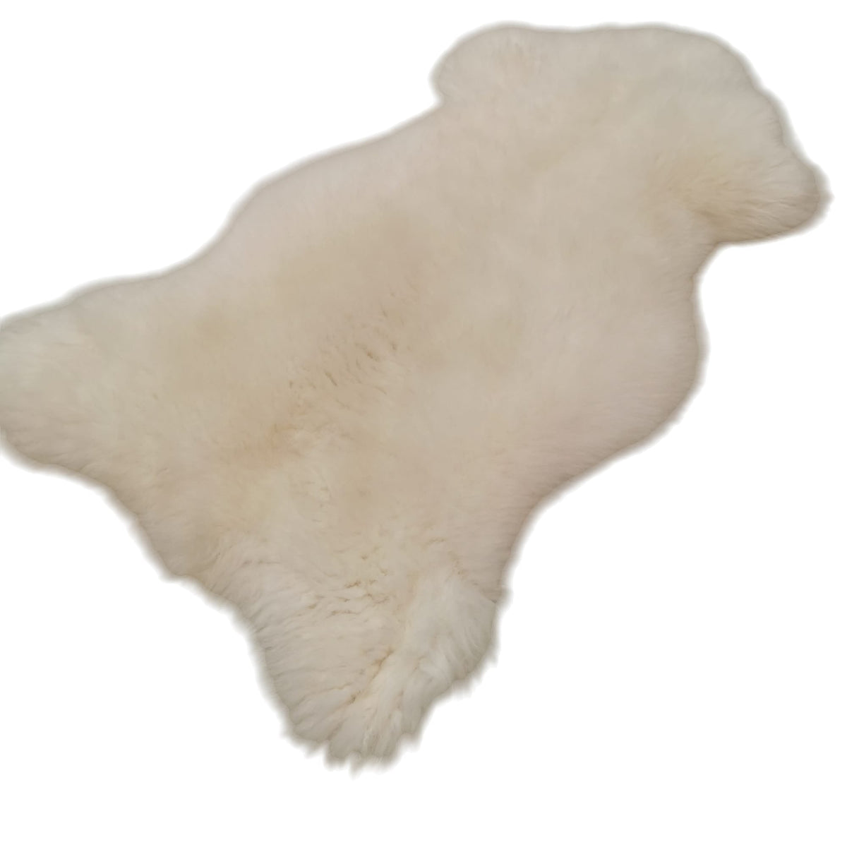 TOP Schaffell | 100cm | Echtes Lammfell |Teppich Deko | Natur-Weiß | Sitzauflage
