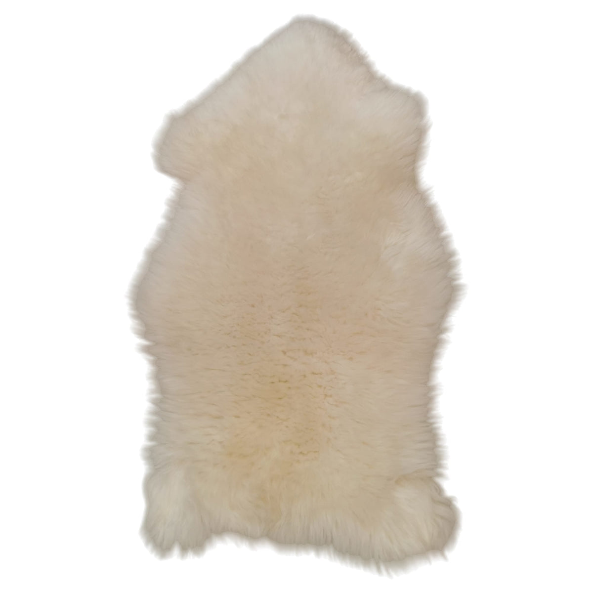 TOP Schaffell | 100cm | Echtes Lammfell |Teppich Deko | Natur-Weiß | Sitzauflage