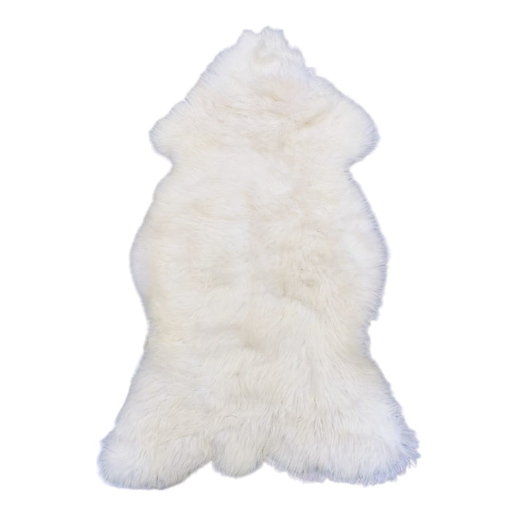 TOP Sheepskin | 140cm | Genuine Lambskin | Rug Decoration | Natural White | Seat Cushion